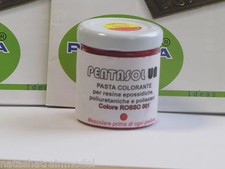 Pasta colorante Pentasol  Rosso per resine epossidiche poliuretaniche poliesteri