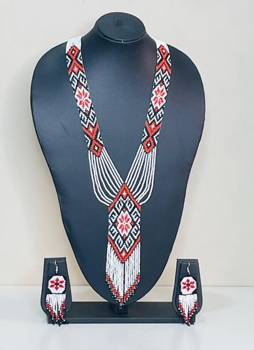 Collana perle semi - perle,
