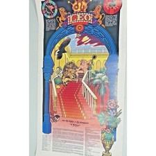 Poster Zodiaco Scorpione 1977