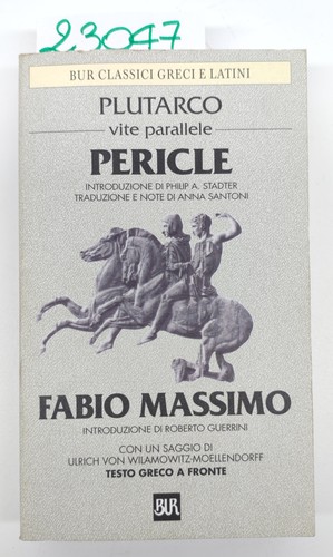 Plutarco vite parallele - plutarco,