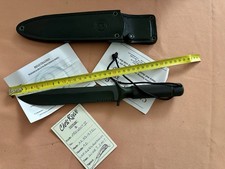 CHRIS REEVE SURVIVAL KNIFE PROJECT II 7.5" BLADE ONE-PIECE/HOLLOW Messer Vintage