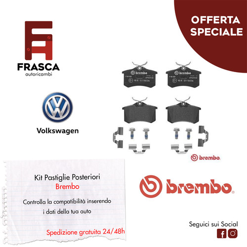 Pastiglie freno posteriori - freno,