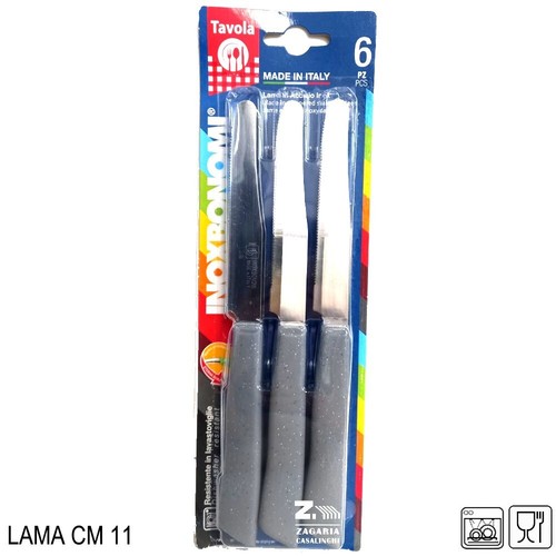 Set coltelli tavola lama cm - 6,