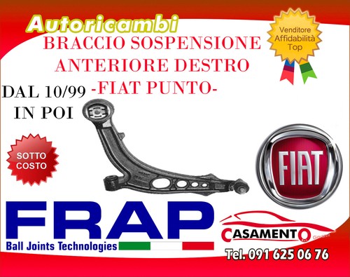 Braccio sospensione anteriore - braccio,