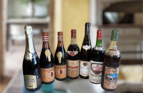 Lotto vini spumante antichi - lotto,