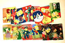 LOTTO 22 cards carte I SIMPSON tutte diverse con 6 speciali - Ferrero 1999