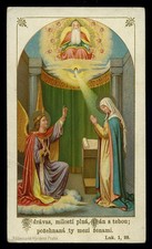 antico santino cromo-holy card