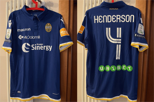 Maglia hellas verona - hellas, henderson