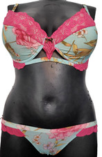 Set reggiseno imbottito con