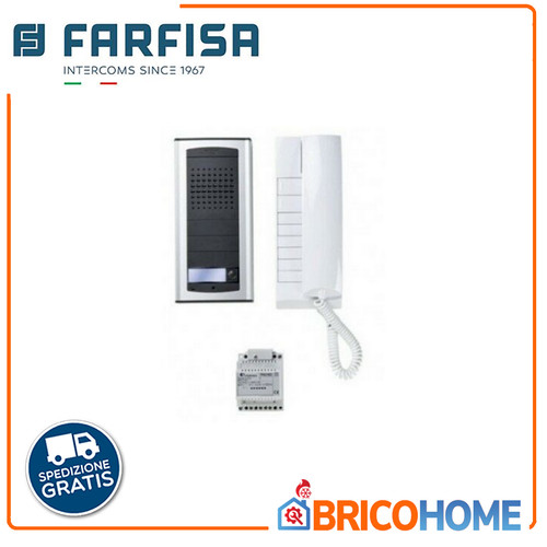 Kit citofonico monofamiliare - kit,