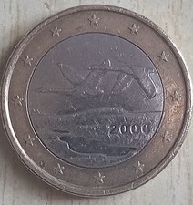 1 Euro FINLANDIA 2000