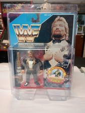 WWF WWE Hasbro Ted Dibiase Million Dollar Man Tuta Nera MOC Nuova Sigillata.