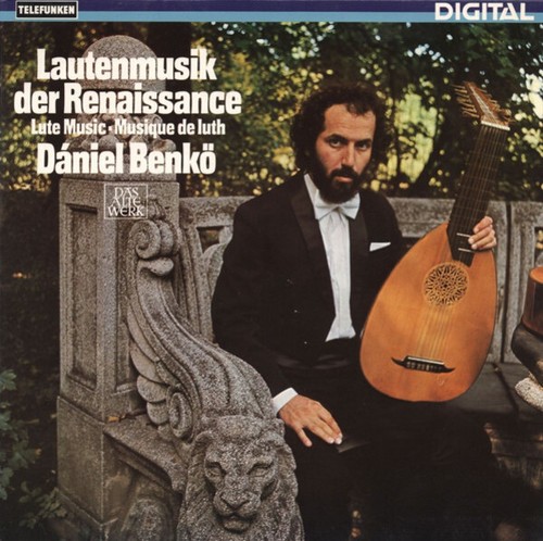 Dániel benkő lautenmusik - lp,