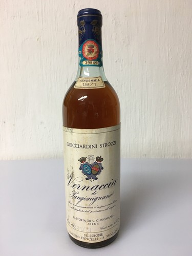 Vernaccia sangimignano 1971 - vernaccia,