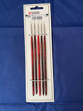 pennelli lifecolor 542 - extra sottili 000- set 5pz