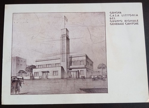 1935 genova casa - 1935, littoria