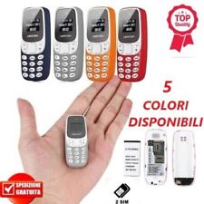 MINI TELEFONO PICCOLO CELLULARE DUAL SIM BM10 BLUETOOTH LETTORE MP3 GSM