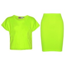 Completo Due Pezzi Neon Verde