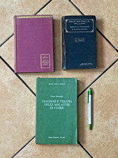 3 libri medicina antichi 1912-69-34 patologia cardiologia biologia - Collezione