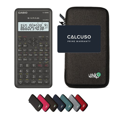 Casio 82ms incl custodia - fx-82ms, 2