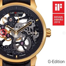 Orologio scheletro f - scheletro, l&f