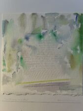 Riccardo Guarneri Acquerello ‘ Scrittura In Grotta ‘