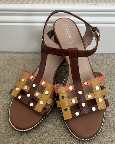 Sandali geox respira marrone - geox,