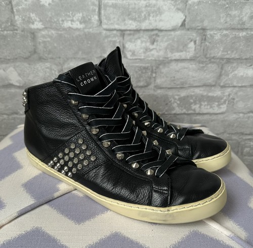 Sneakers alte borchie - , pelle