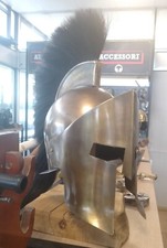Elmo Guerriero Soldato Centurione Legionario romano Greco, non é bronzo Ottone