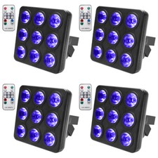 4x 135W 9 LED Par faretto RGBW