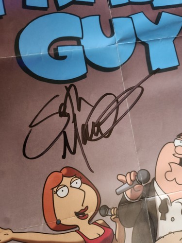 Seth mcfarlane autografo - autografo, fatto