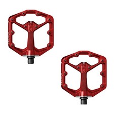 coppia pedali stamp 7 large rosso Crank Brothers flat bici pedali