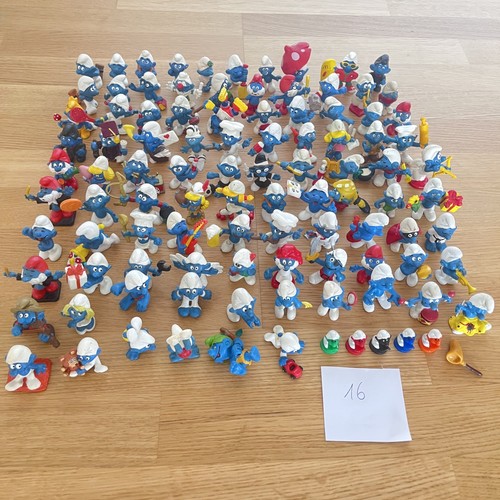 Lotto 100 puffi - lotto,