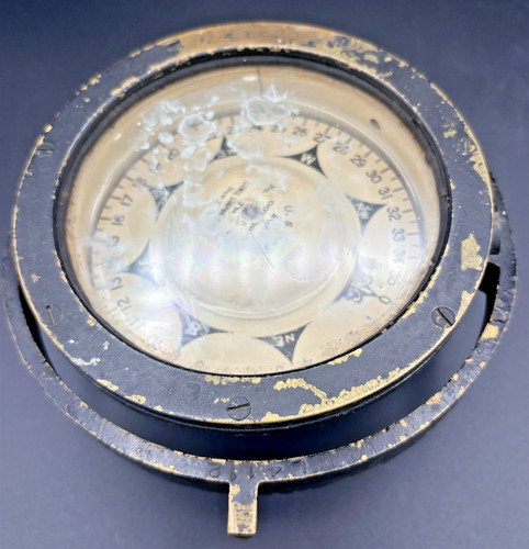1919 navy boat compass - us,