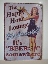 Insegna latta vintage retrò