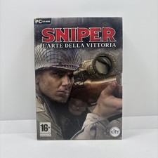 Gioco Sniper L'Arte Della Vittoria Pc Pal Cd Rom Versione Italiana