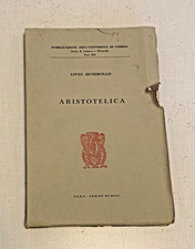 ARISTOTELICA-SERIE DI LETTERE