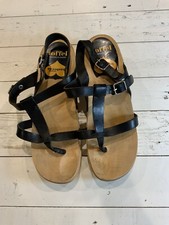 Sandali zoccoli vintage con