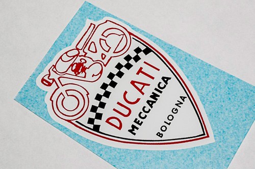 Ducati meccanica decal vinyl - ducati,