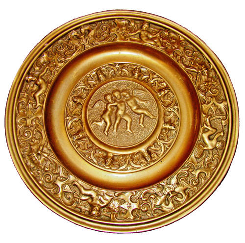 Piatto bronzo lastra in - lastra,