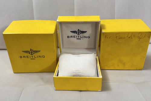 Scatola breitling gialla - scatola,