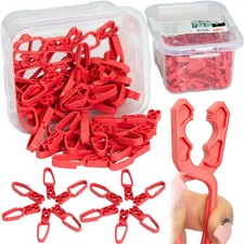 Mollette 50 pz. Plastica Forte