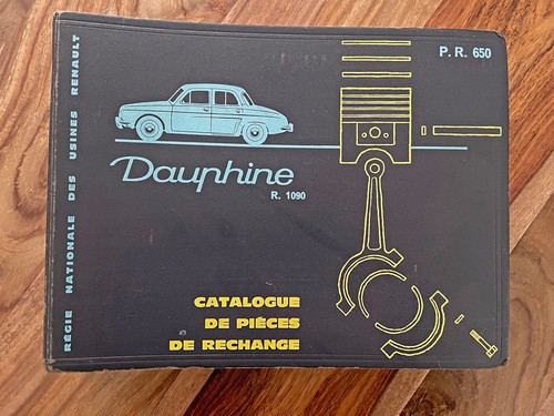 Renault dauphine catalogue - renault,