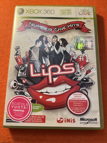 Gioco videogioco xbox 360 - xbox, lips