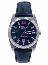 Orologio Locman Stealth 203KDK/598 37mm Unisex 32 Diamanti Scontatissimo Nuovo