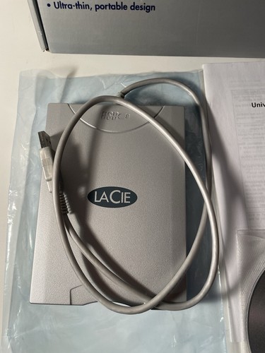 Lacie floppy disk drive - disk,