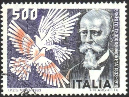 Francobollo usato ernesto - francobollo,