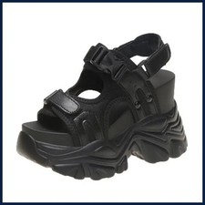 Sandali con plateau donna
