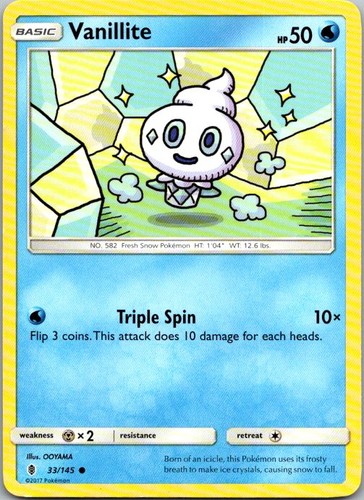 Vanillite 145 common - vanillite, 33/145