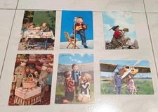 LOTTO VINTAGE Di 6 Cartoline Anni 60 Con Soggetto Bambini